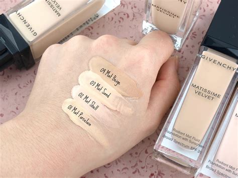 givenchy matissime velvet review|Givenchy Matissime Velvet Radiant Mat Fluid Foundation: Revie.